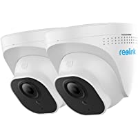 Reolink Cámara de Vigilancia IP Exterior 5MP HD Impermeable Soporte Audio- Infrarrojos de Visión Nocturna- Detección de…